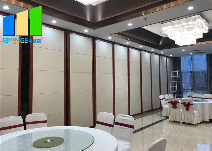 Sound Insulated Temporary Movable Partition Sliding Walls For Conference Room