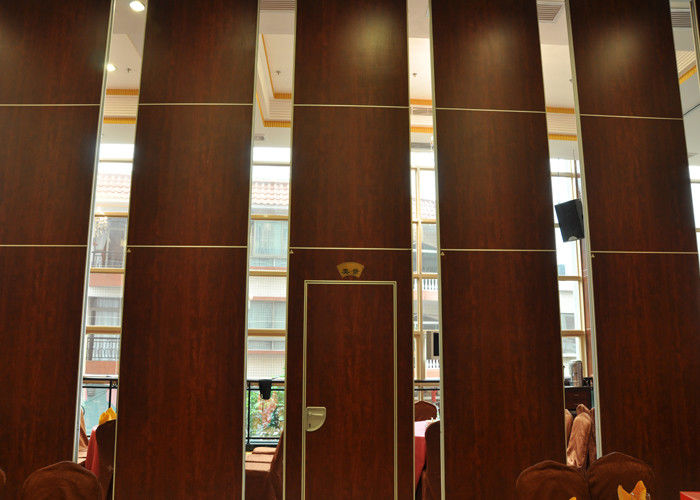 Folding Door Movable Partition Walls ,  Vinyl Partition Wall For Meeting Room