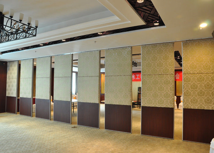 Fabric Wooden Partition Wall  Multi-Function Hall For Office Buildings