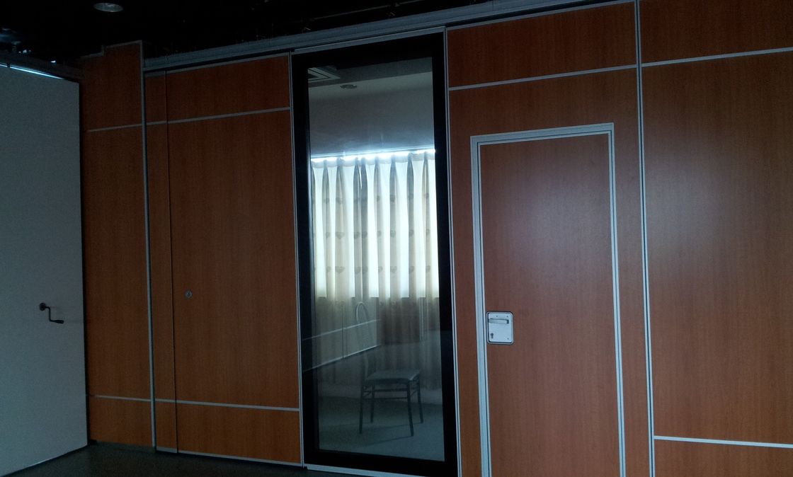 Folding Glass Partition Wall , Dancing Room Movable Interior Glass Walls