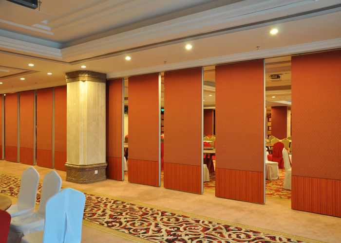 Aluminium Movable Sound Proof Partition , Wooden Partition Wall Systems for Office