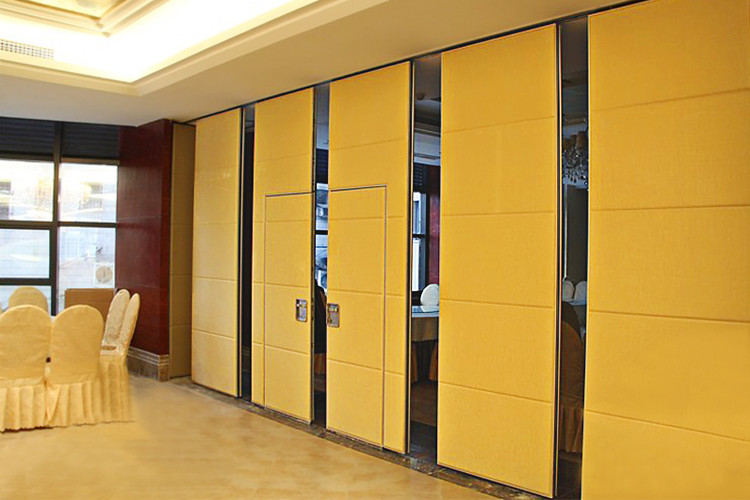 85 mm Thickness Sound Proofing Wooden Partition Walls With Aluminum Profile