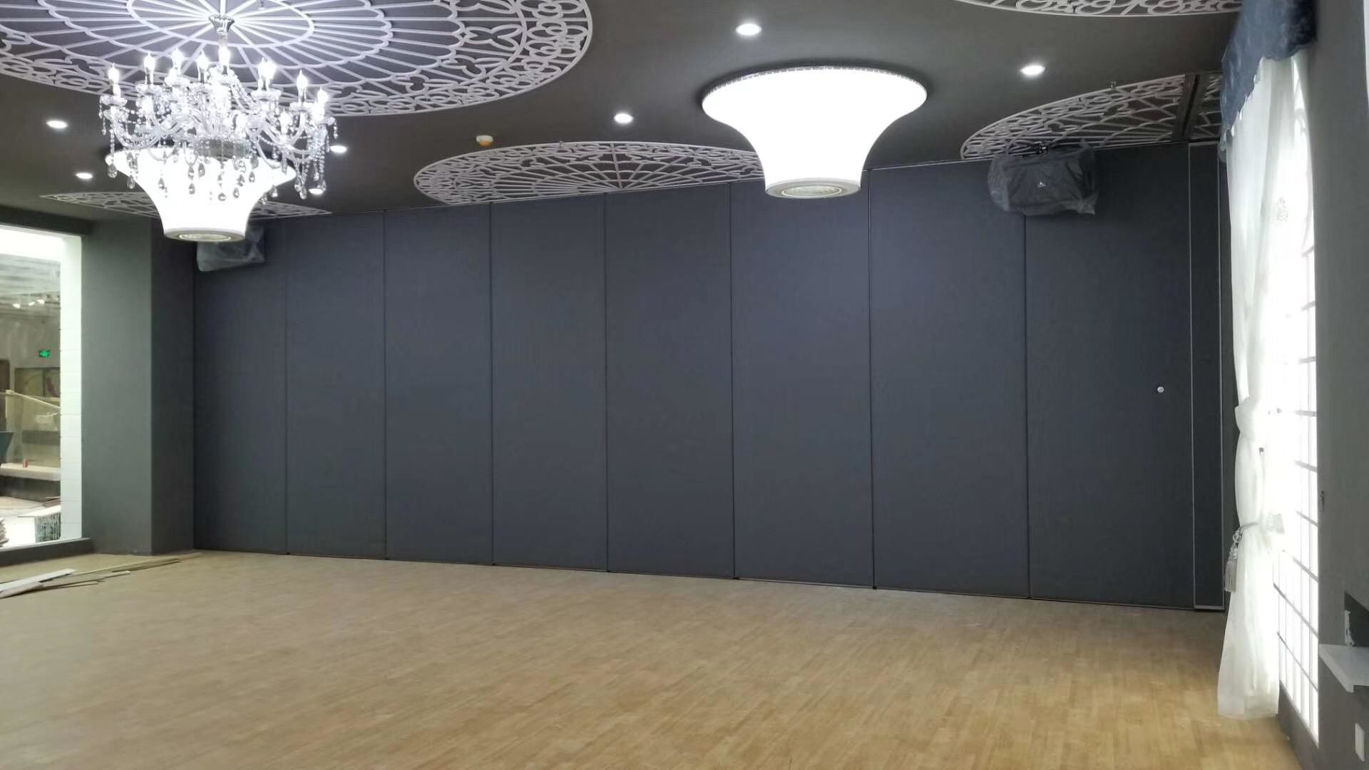 Conference Hall Movable Partition Walls , Sliding Door Roller Interior
