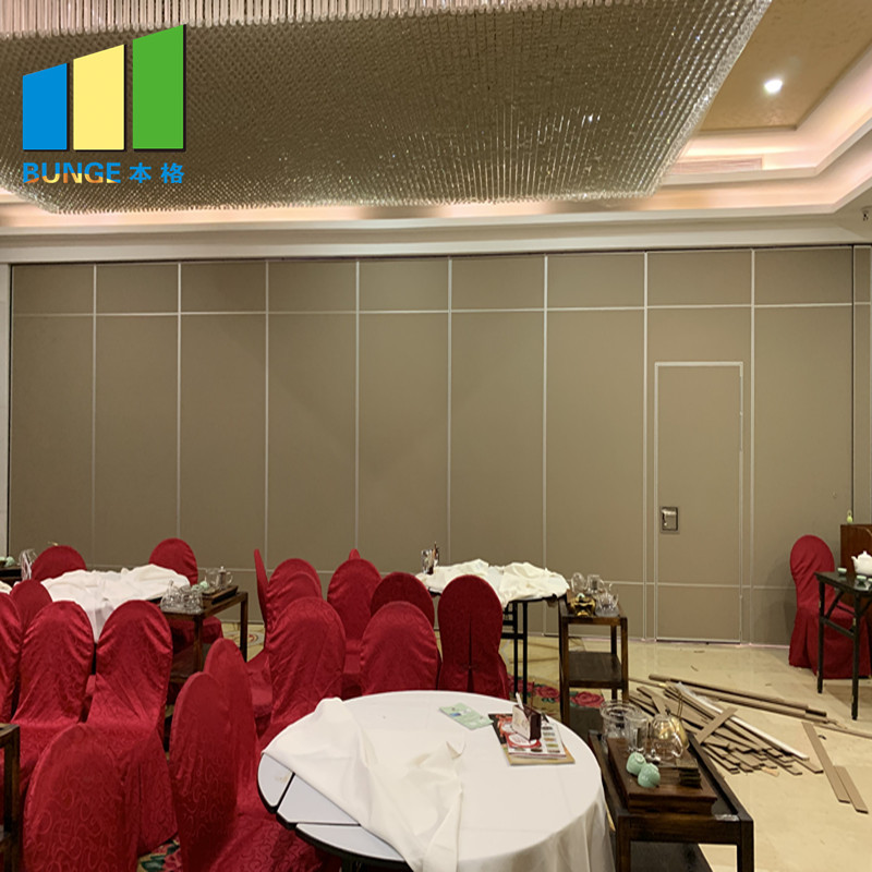 Folding Wood Partition Moveable Acoustic Partition Walls System