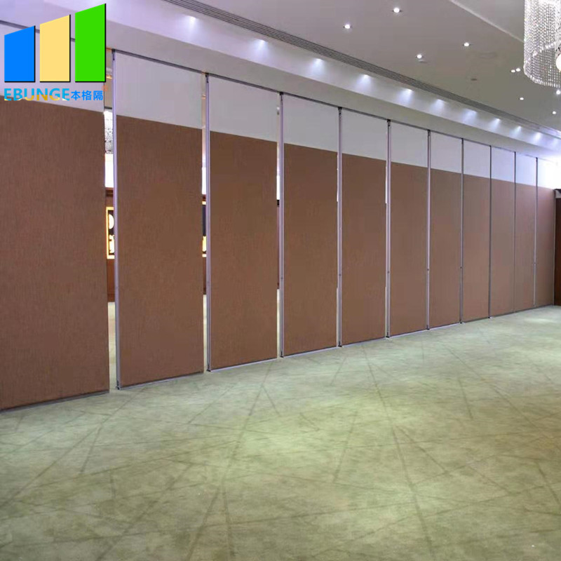 Mdf Folding Door Movable Dividing Vip Room Divider Soundproof Folding