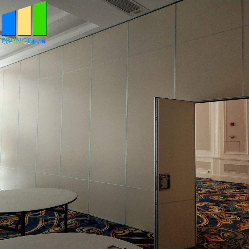 500mm Width Folding Partition Walls Moving Hotel Partition Door