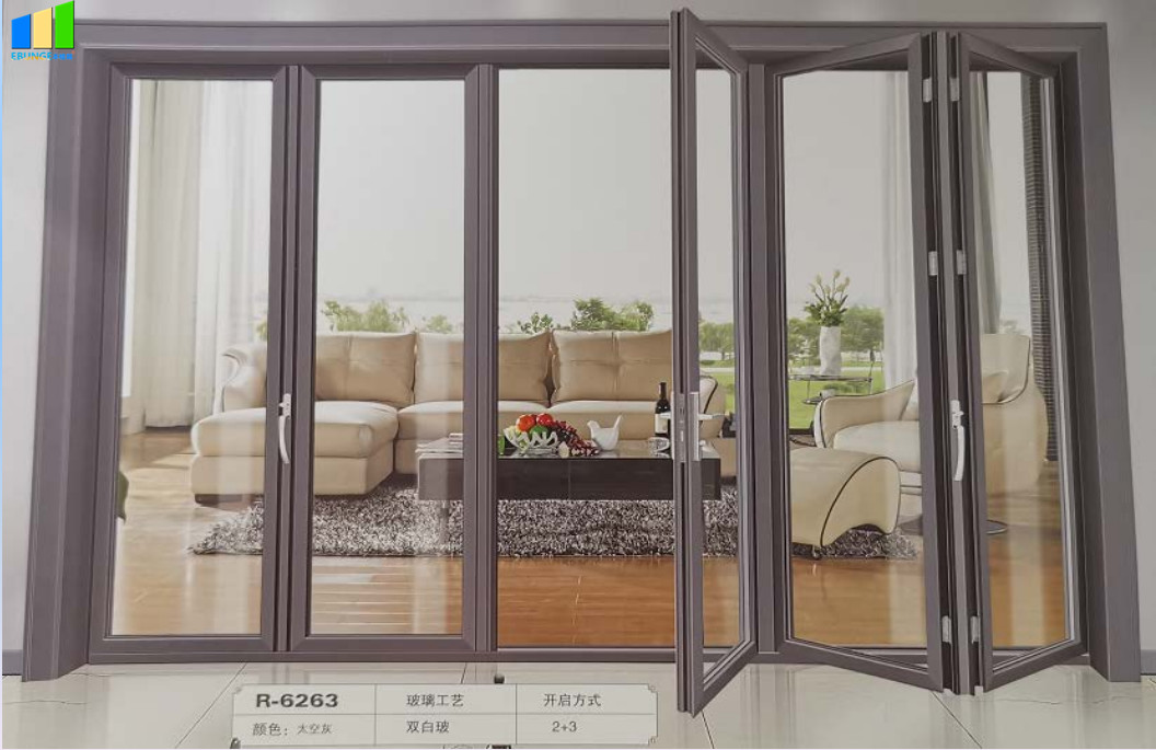 French Interior European Aluminium Folding Doors For Homes Exterior