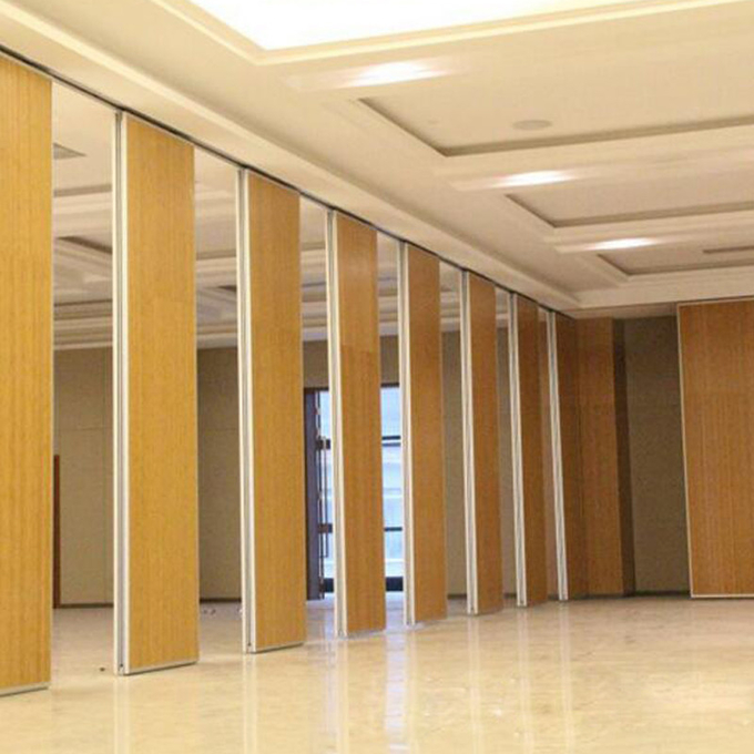 Movable Wall Dividers Soundproof Sliding Folding Partition Wall For Wedding Hall